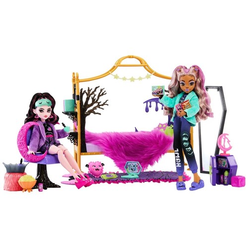 Monster high creepover party - high,